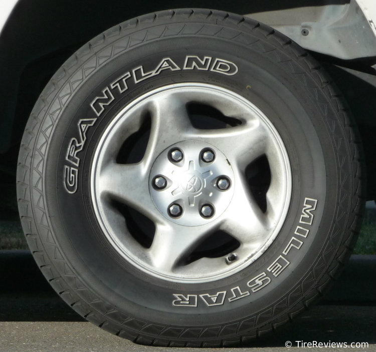 Milestar Grantland tire on Toyota 4Runner
