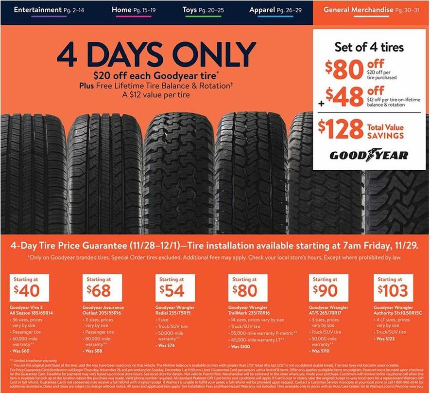 Black Friday 2019 All the Tire Deals